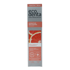 Ecodenta Tandpasta sensitive whitening expert line 100.00 Milliliter