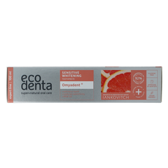Ecodenta Tandpasta sensitive whitening expert line 100.00 Milliliter