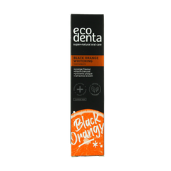 Ecodenta Tandpasta black orange whitening 100 Milliliter