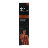 Ecodenta Tandpasta whitening kaneel black line 100 Milliliter