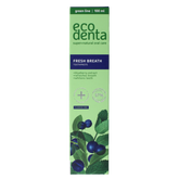 Ecodenta Tandpasta fresh breath bosbessenextr green line 100 Milliliter