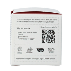 Uoga Uoga Lip & cheek 602 apricot 6 Milliliter