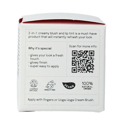 Uoga Uoga Lip & cheek 602 apricot 6 Milliliter