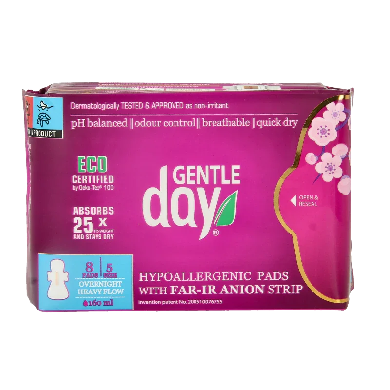 Gentle Day Maandverband nacht 8 Stuks