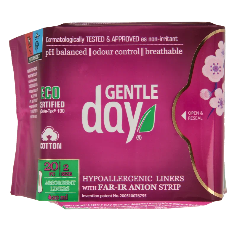 Gentle Day Inlegkruisjes absorberend 20 Stuks