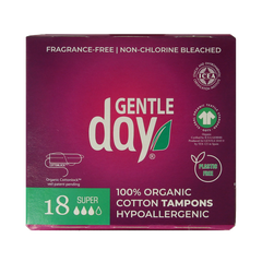 Gentle Day Tampon super 18 Stuks