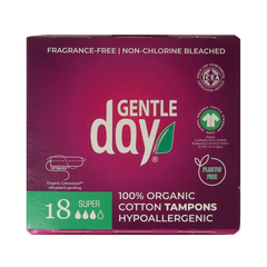 Gentle Day Tampon super 18 Stuks