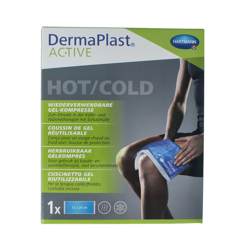 Dermaplast Active hot & cold 12 x 29cm 1 Stuks