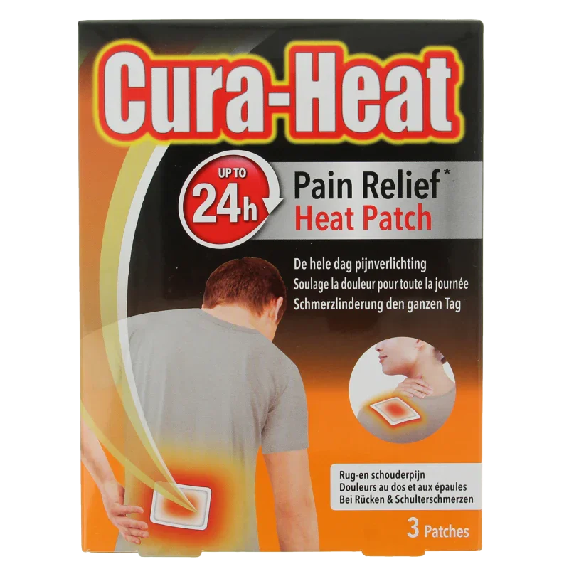 Heat-it Warmtepack rug- en schouder 3 Stuks