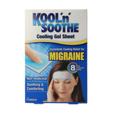 Kool’n’Soothe Migraine gelstrips 2.00 Stuks