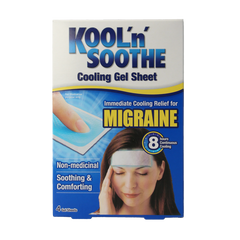 Kool’n’Soothe Migraine gelstrips 2.00 Stuks