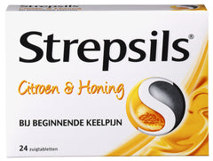 Strepsils Citroen & honing 24 Zuigtabletten