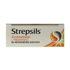 Strepsils Sinaasappel / Vitamine C 36.00 Zuigtabletten
