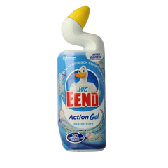 WC Eend Toiletreiniger action gel marine wave 750 Milliliter