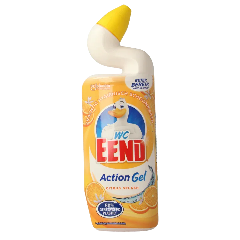 WC Eend Toiletreiniger action gel citrus splash 750 Milliliter