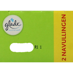 Glade Touch & fresh duo muguet navullingen 20 Milliliter
