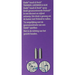 Glade Touch & fresh navul duo lavendel / aloe 2 Stuks