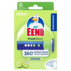 WC Eend Fresh disk houder lime 36 Milliliter