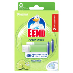 WC Eend Fresh disk navul duo lime zest 72.00 Milliliter