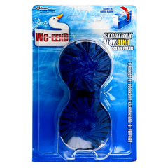 WC Eend Stortbakblok blauw duo 50.00 Gram