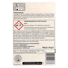 WC Eend Stortbakblok blauw duo 50 Gram