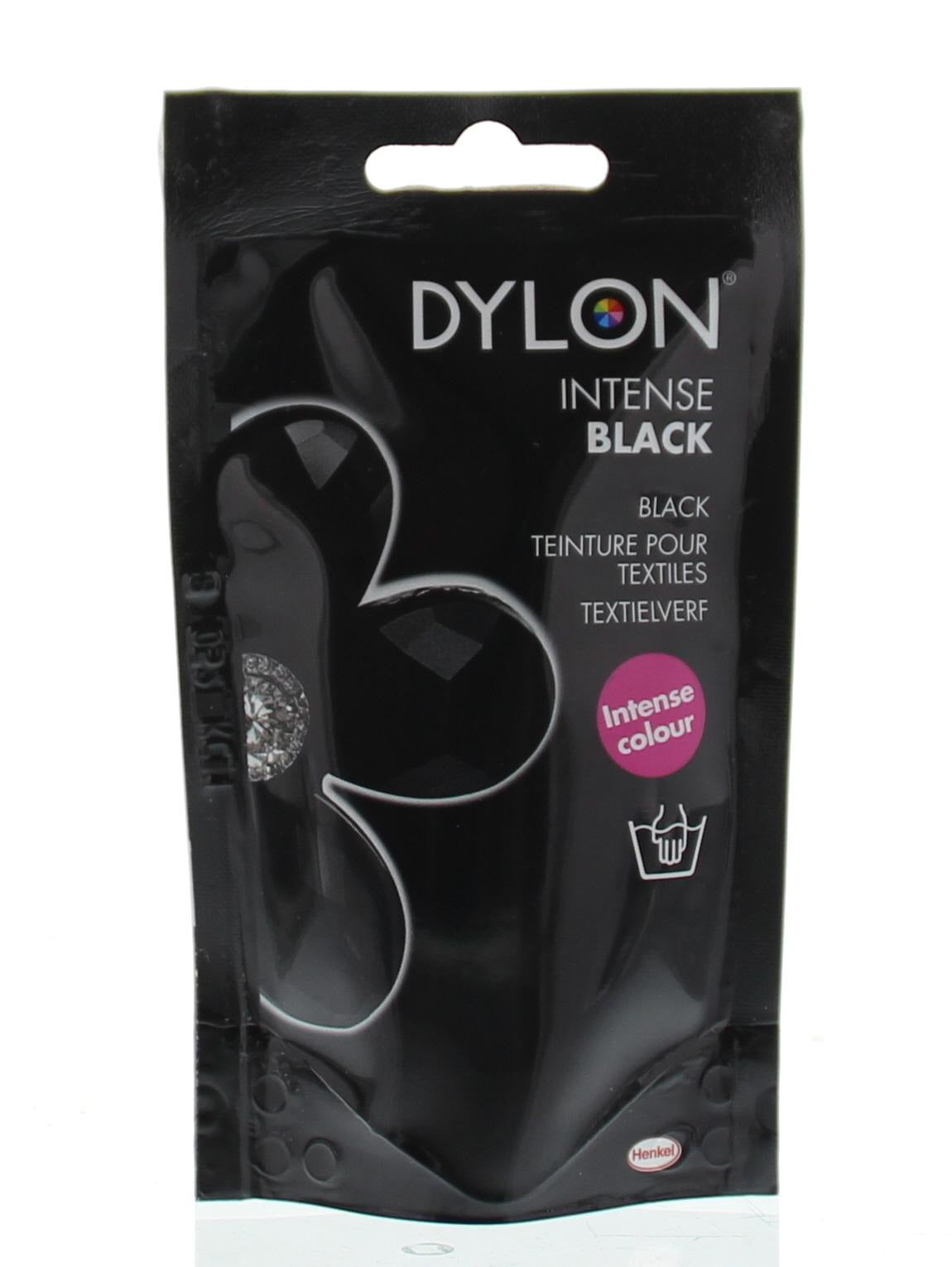 Dylon Handwas verf intense black 50.00 Gram