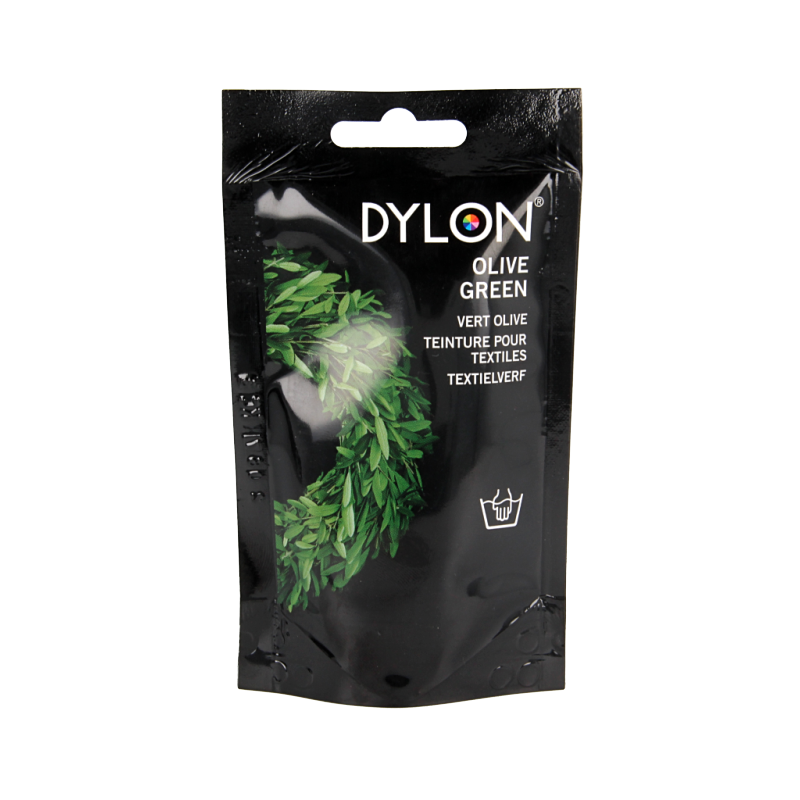 Dylon Handwas verf olive green 34 50 Gram