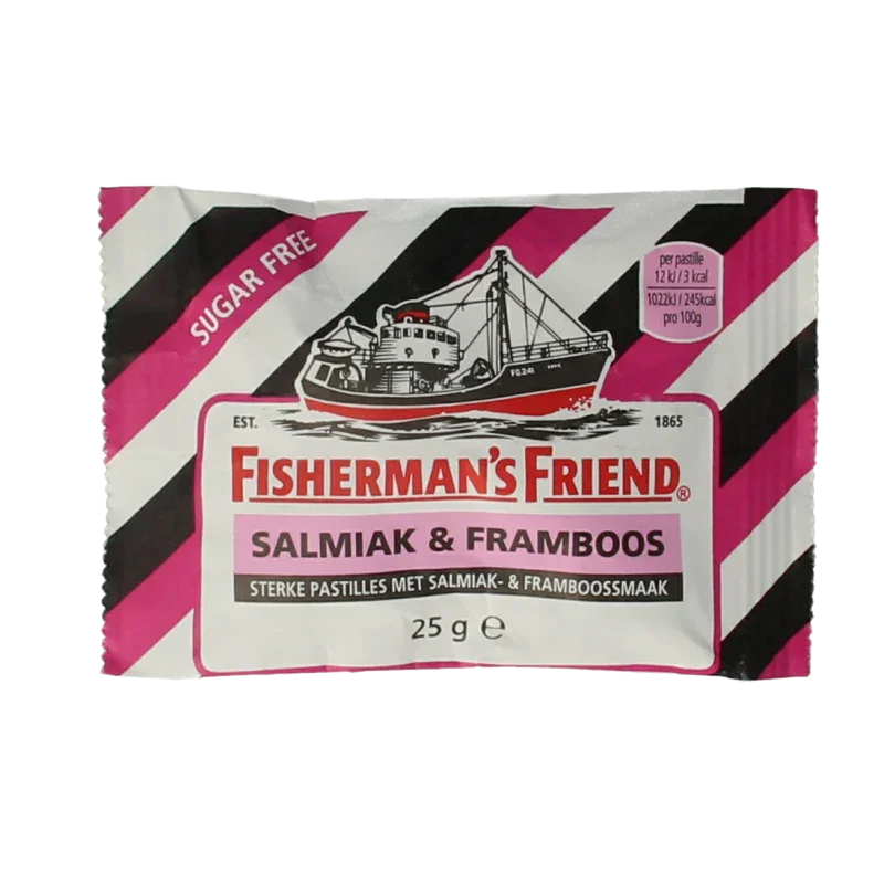 Fisherman's Friend Framboos suikervrij 25 Gram