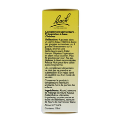 Bach Rescue Rescue remedy nacht druppels 10.00 Milliliter