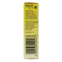 Bach Rescue Rescue pets druppels 10 Milliliter