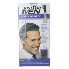 Just For Men Touch of grey T-55 zwart 40 Gram