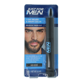 Just For Men Baard / wenkbrauw donker bruin 9.00 Milliliter