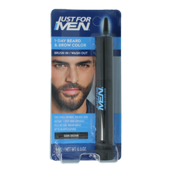 Just For Men Baard / wenkbrauw donker bruin 9.00 Milliliter