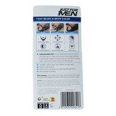 Just For Men Baard / wenkbrauw donker bruin 9.00 Milliliter