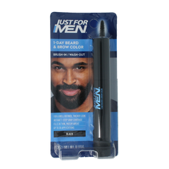 Just For Men Baard / wenkbrauw zwart 9.00 Milliliter