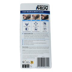 Just For Men Baard / wenkbrauw zwart 9.00 Milliliter