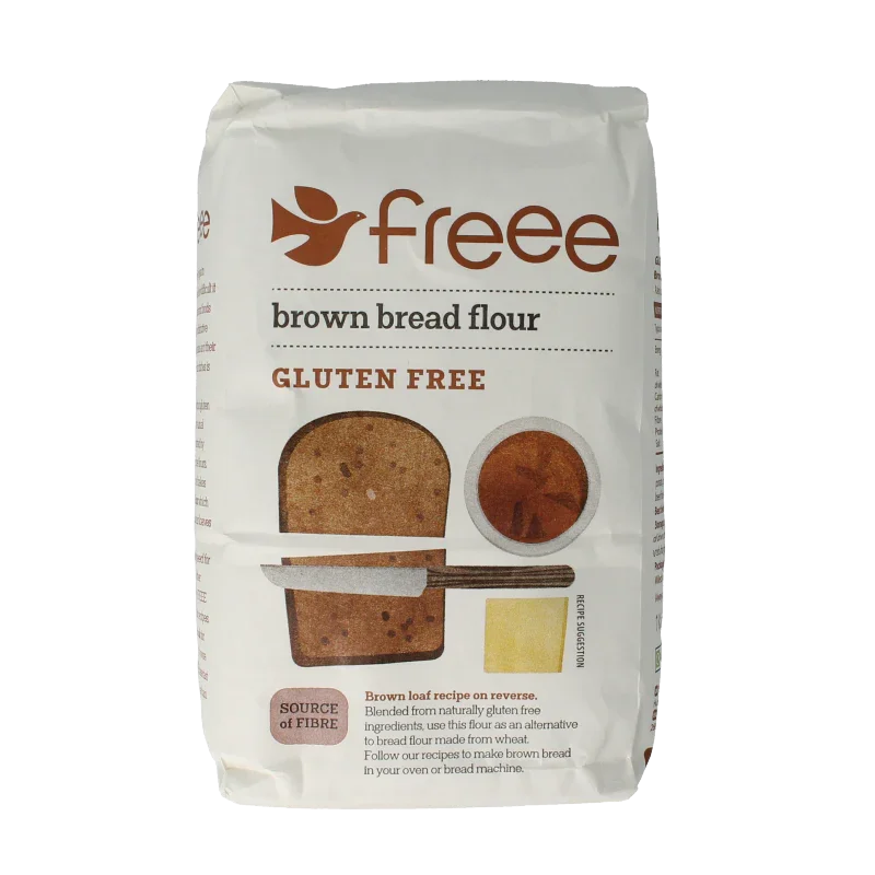 Doves Farm Glutenvrij broodmix bruin bio 1 Kilogram