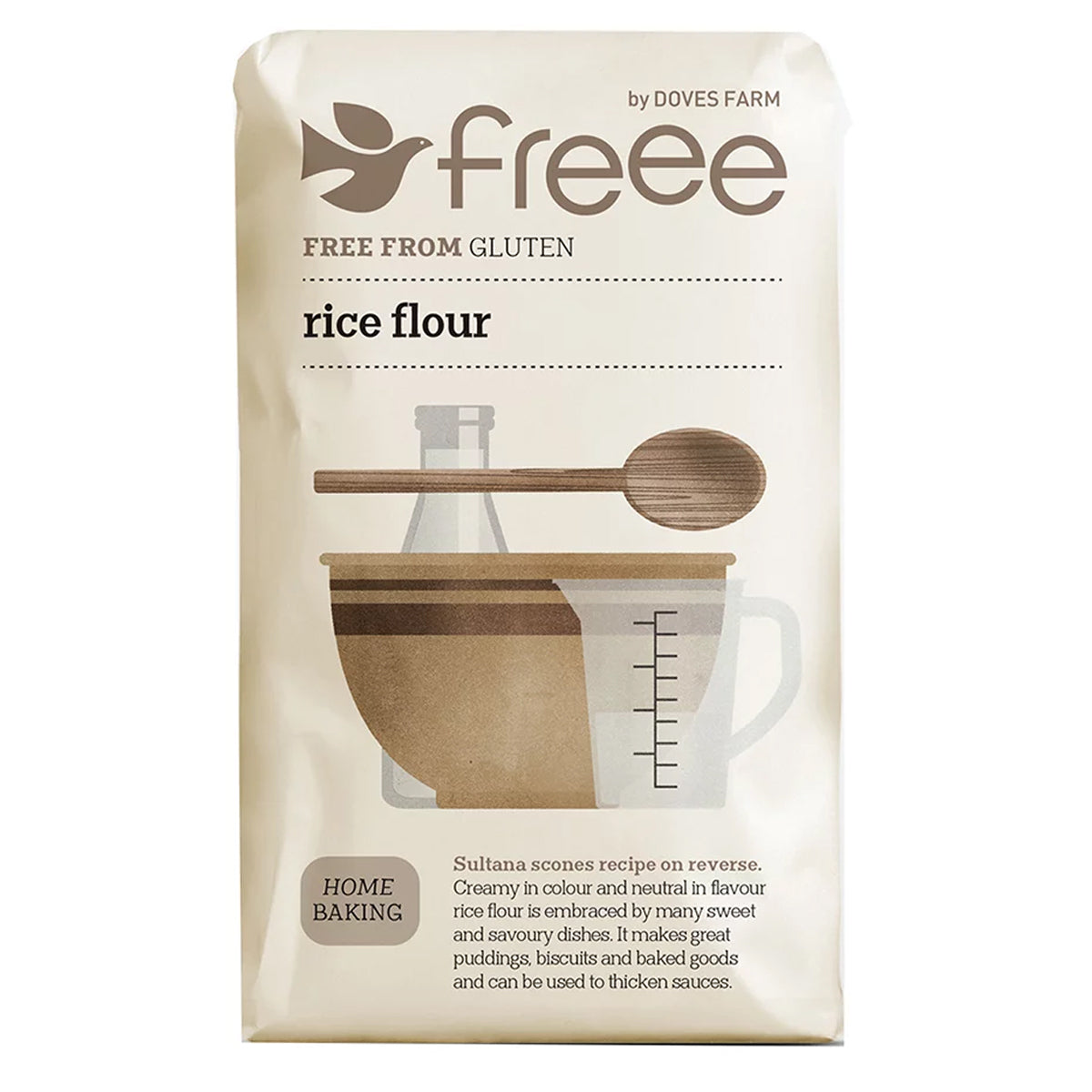 Doves Farm Rijstmeel glutenvrij 1.00 Kilogram