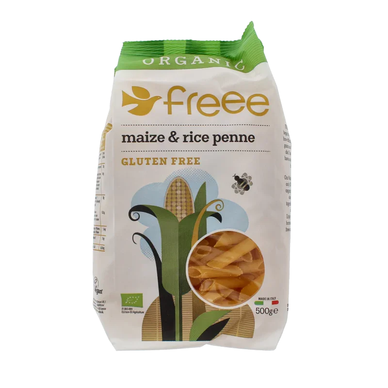 Doves Farm Glutenfree maizerice penne bio 500 Gram