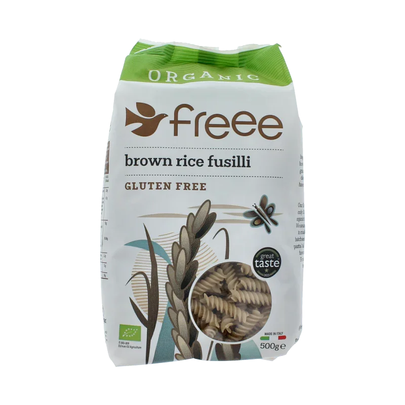 Doves Farm Glutenfree brownrice fusilli bio 500 Gram