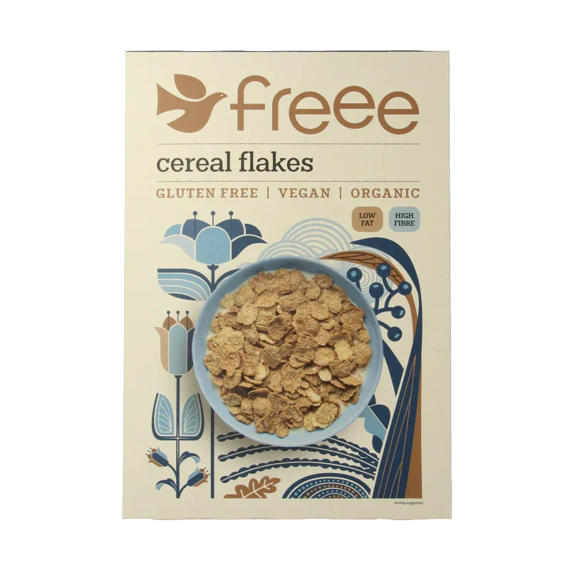 Doves Farm Glutenfree fibre flakes bio 375 Gram