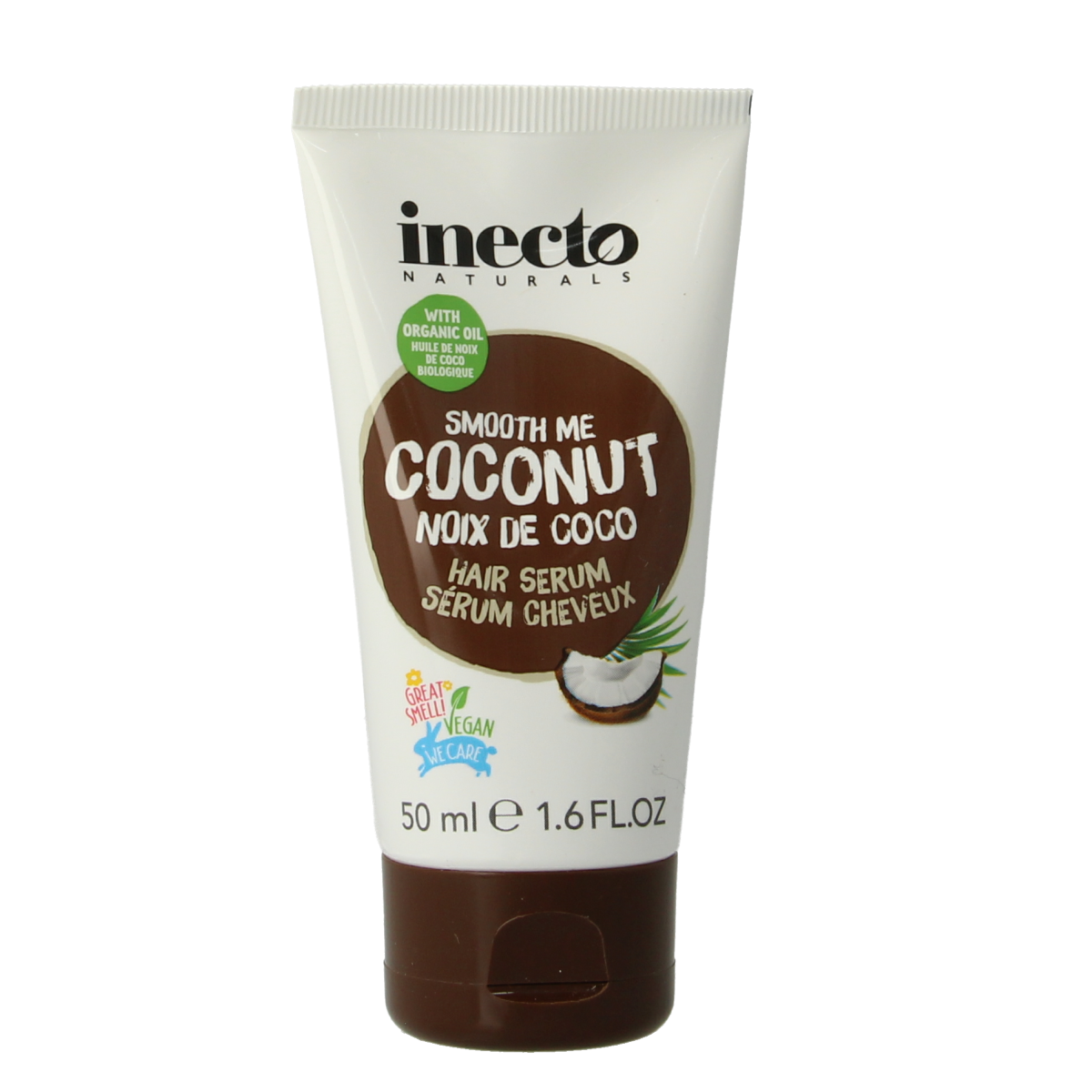 Inecto Naturals Coconut olie haarserum 50.00 Milliliter