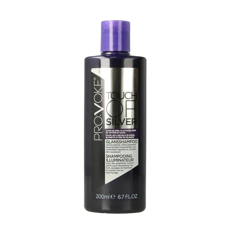 Provoke Shampoo touch of silver brightening 200.00 Milliliter