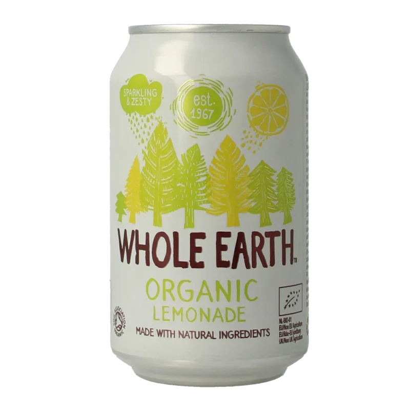 Whole Earth Sparkling lemonade bio 330 Milliliter