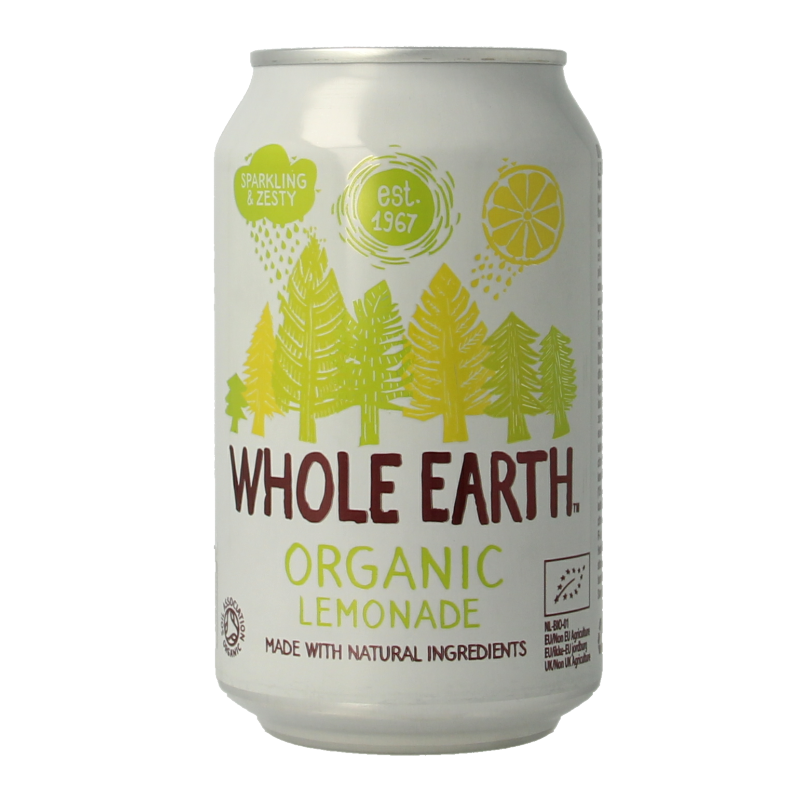 Whole Earth Sparkling lemonade bio 330 Milliliter