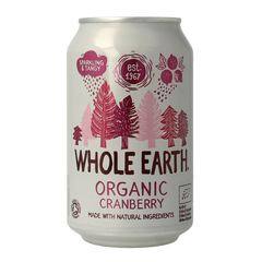 Whole Earth Sparkling cranberry bio 330.00 Milliliter