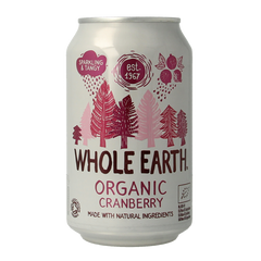 Whole Earth Sparkling cranberry bio 330 Milliliter