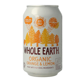 Whole Earth Sparkling orange & lemon bio 330 Milliliter