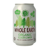 Whole Earth Sparkling elderflower bio 330 Milliliter