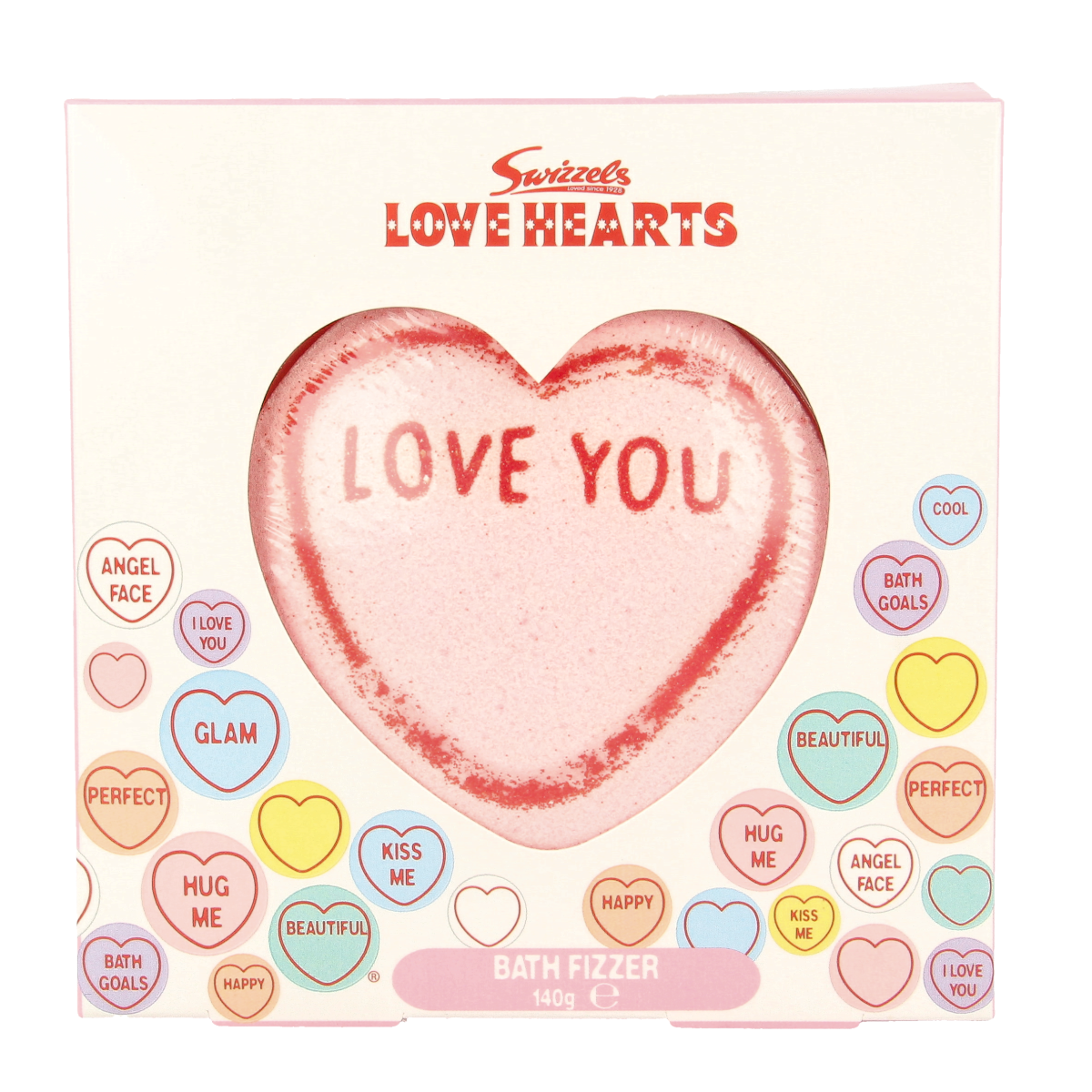 IDC Institute Institute hearts bath bomb 1.00 Stuks